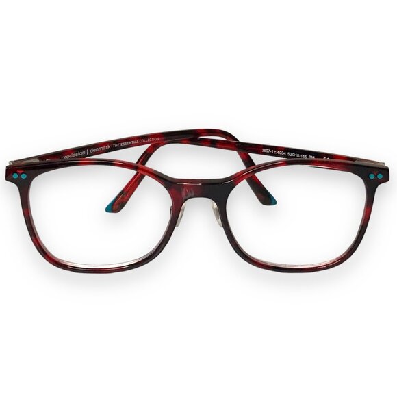 Prodesign Denmark Essential Eyeglasses FRAMES ONLY 3607-1 c. 4034 Red - Picture 2 of 8